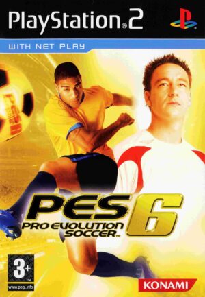 Pro Evolution Soccer 6 PES pro PS2 - fotbalová simulace s vylepšenou umělou inteligencí