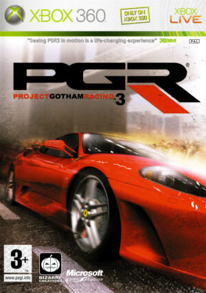 Project Gotham Racing 3 pro Xbox 360 — závodní hra