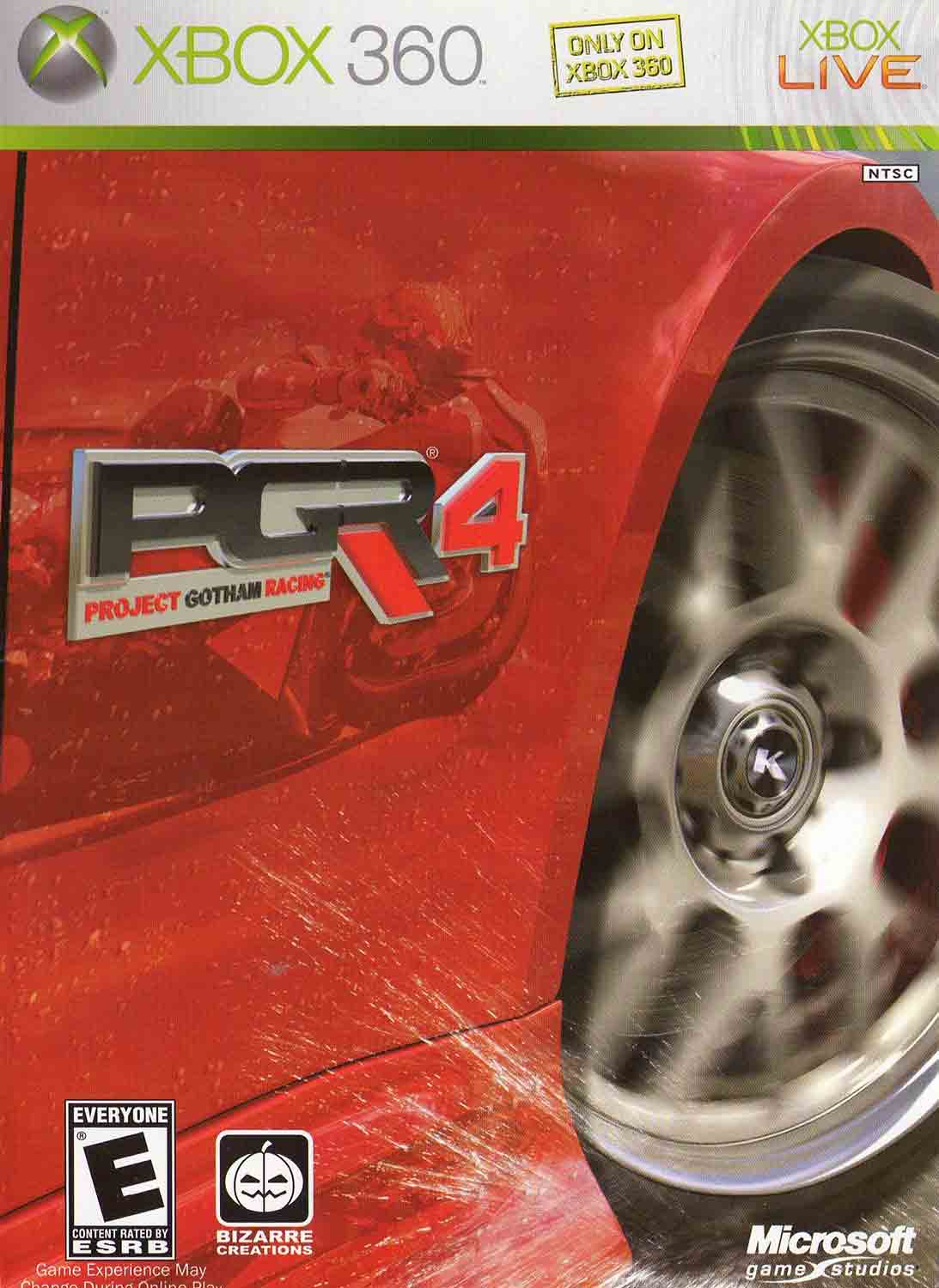Project Gotham Racing 4 pro Xbox 360 — závodní hra