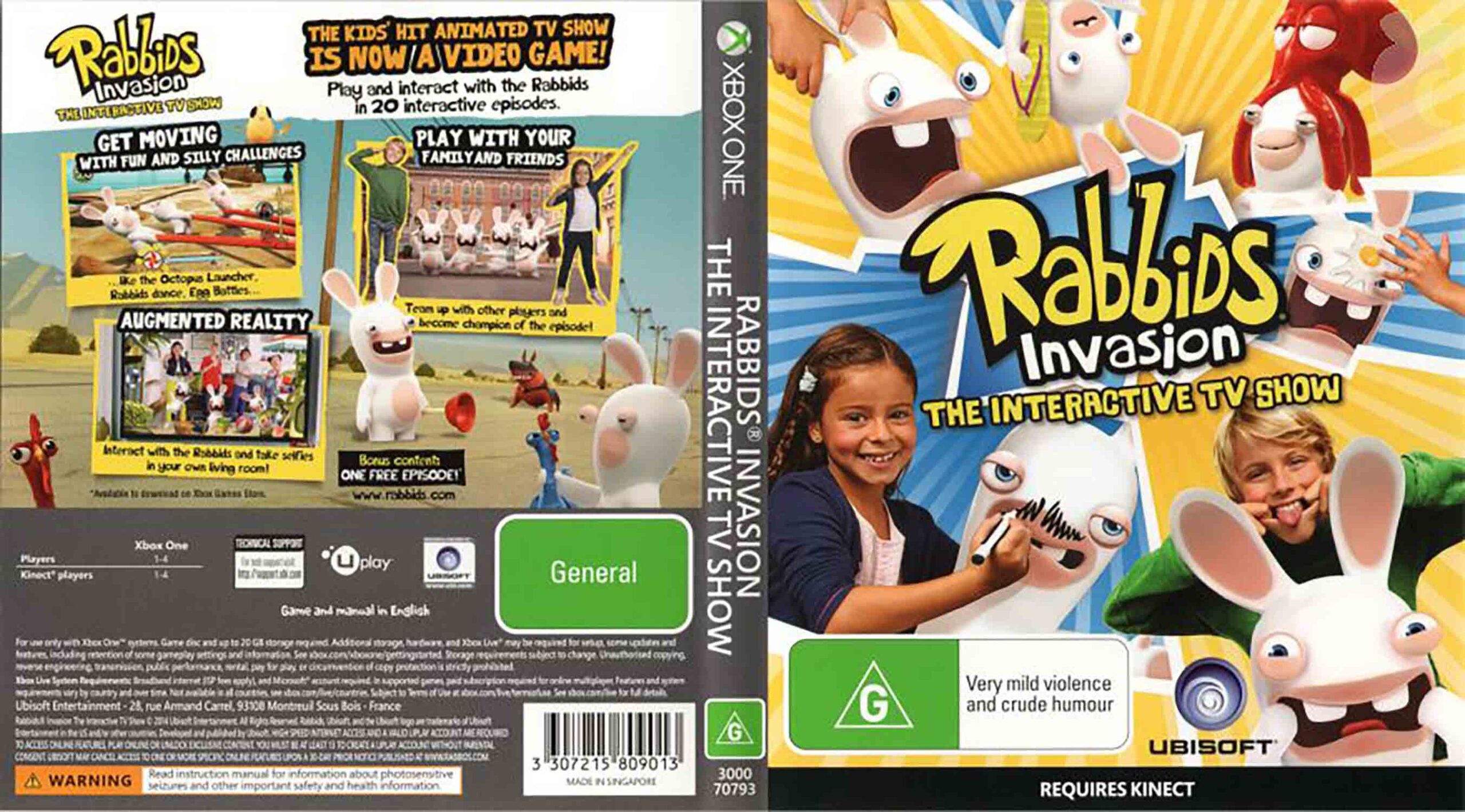 Rabbids Invasion: The Interactive TV Show XBOX ONE — logická hra