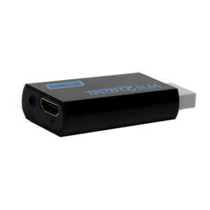 Redukce / adaptér z WII do HDMI - černá příslušenství - NINTENDO WII + WII U