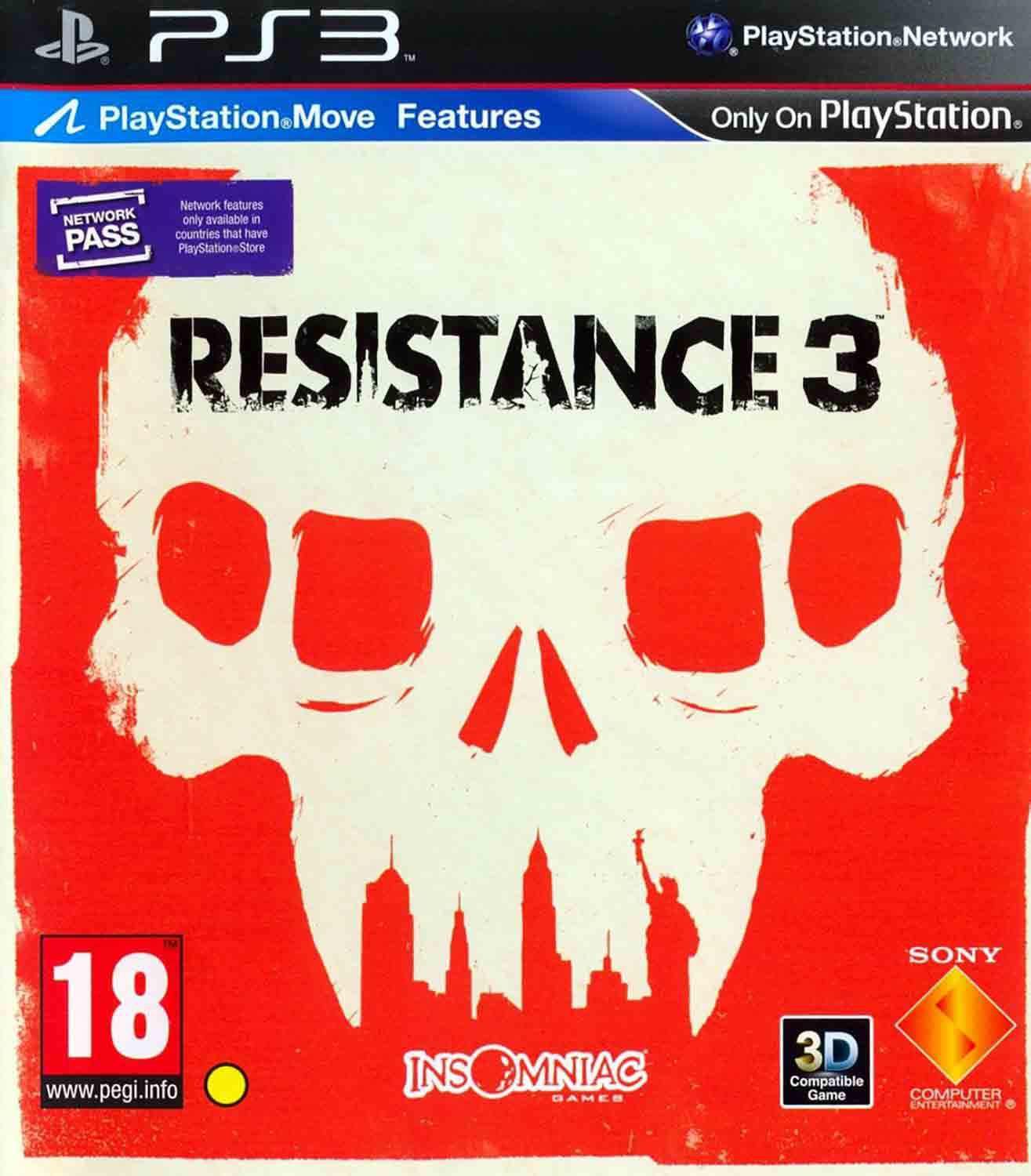 Resistance 3 pro PS3 — sci-fi střílečka