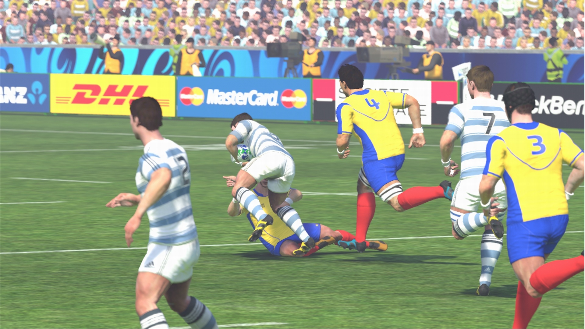 Rugby World Cup 2011 pro XBOX 360 — ragbyový zápas