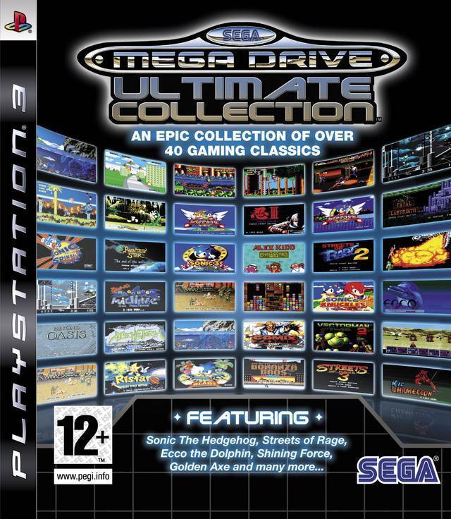 SEGA Mega Drive Ultimate Collection pro PS3 — retro kolekce