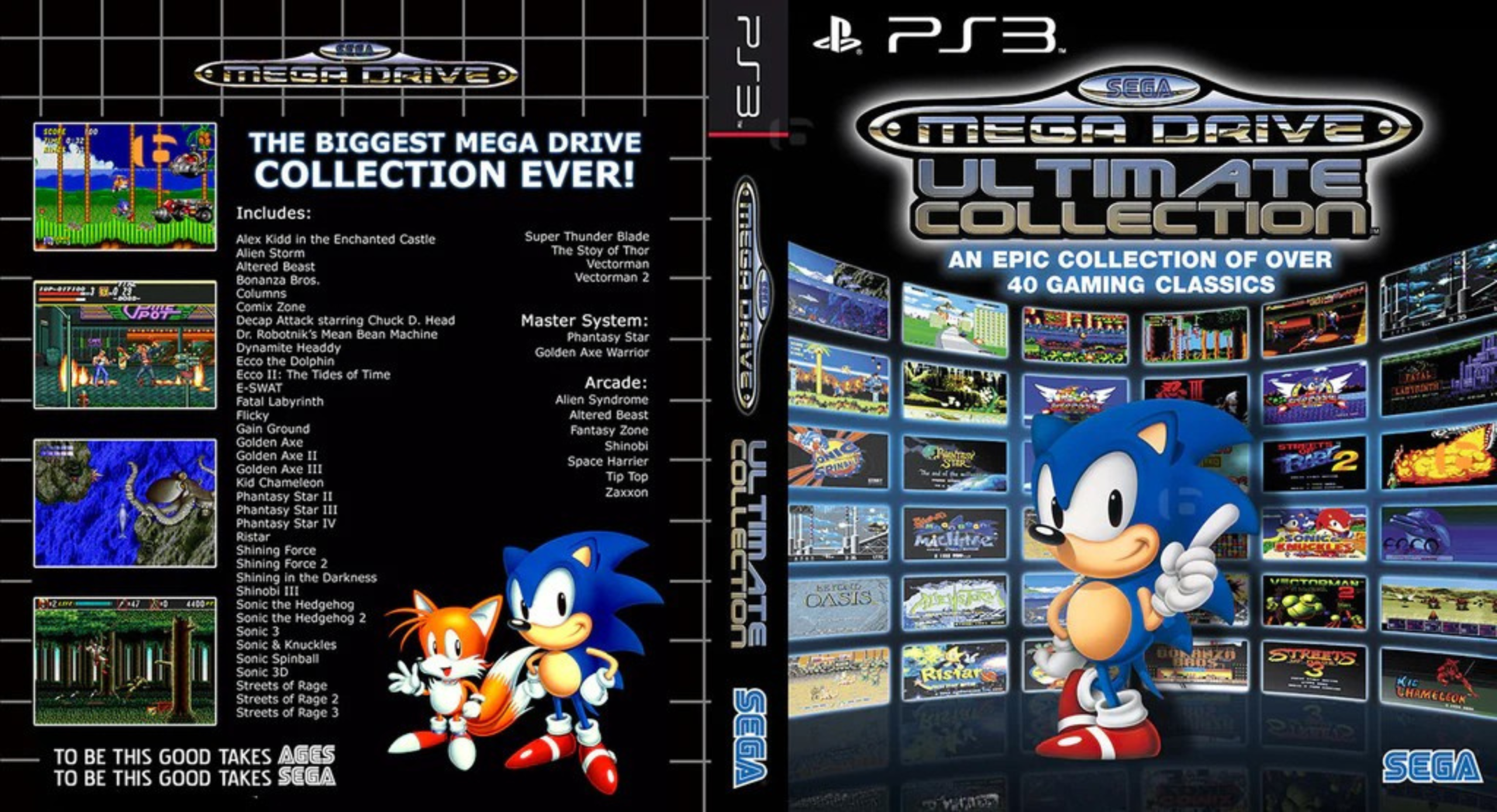 SEGA Mega Drive Ultimate Collection pro PS3 — Sonic hry