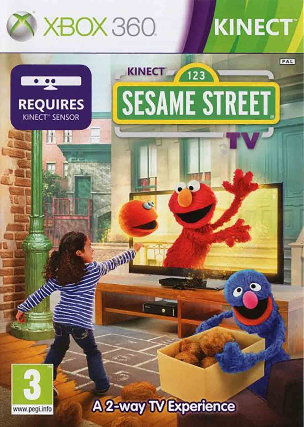 Sesame Street TV pro XBOX 360 — kinect pro děti