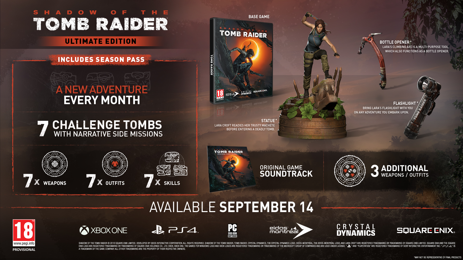 Shadow of the Tomb Raider pro PS4 — amazonská džungle