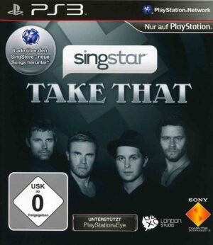 SingStar: Take That pro PS3 — karaoke
