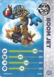 Skylanders Swap Force figurka Boom Jet příslušenství - SKYLANDERS
