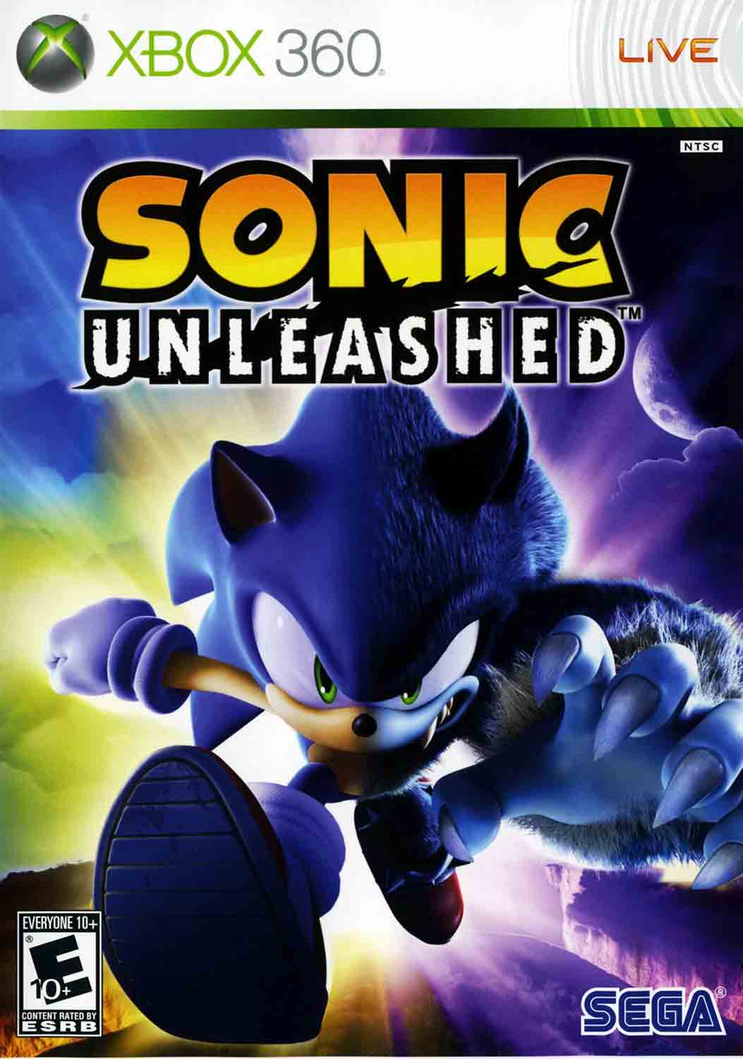 Sonic Unleashed pro Xbox 360 — skákačka