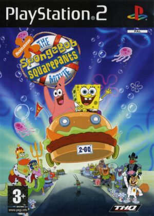 SpongeBob SquarePants: The Movie pro PS2 - akční plošinovka s více než 20 levely