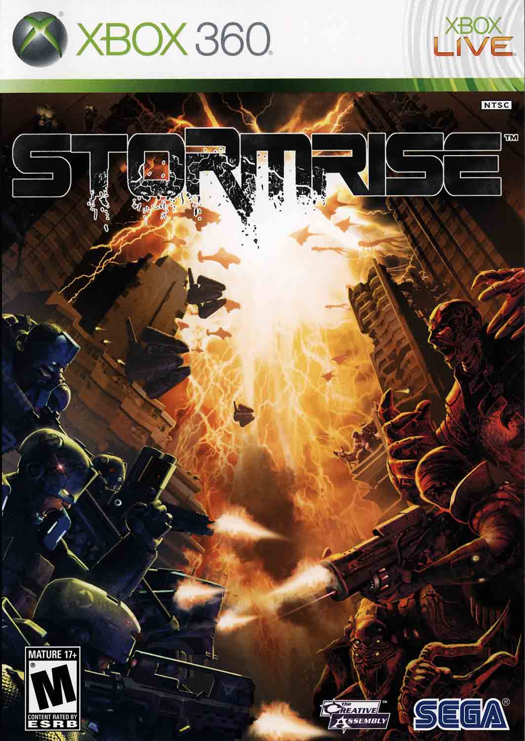 Stormrise pro XBOX 360 - strategická hra obal hry