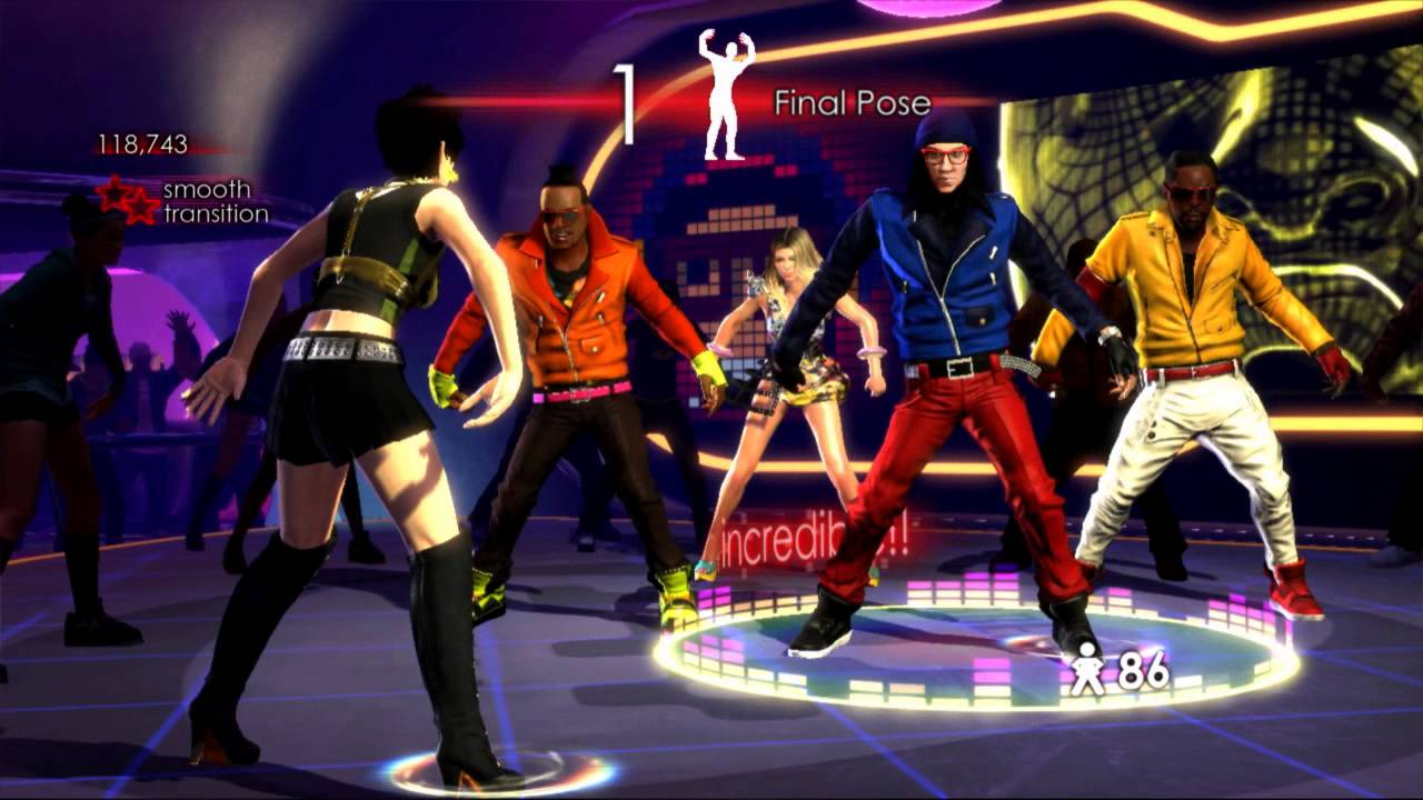 The Black Eyed Peas Experience pro XBOX 360 - sledování pohybů celého těla v reálném čase
