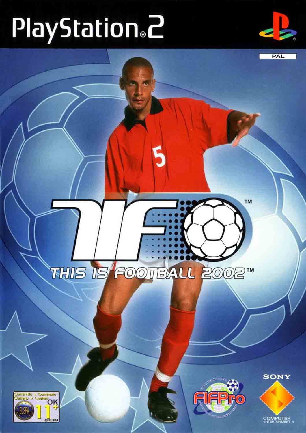 This Is Football 2002 pro PS2 — fotbal