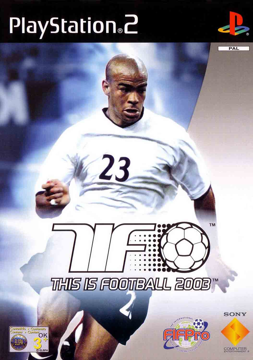 This Is Football 2003 pro PS2 — fotbal
