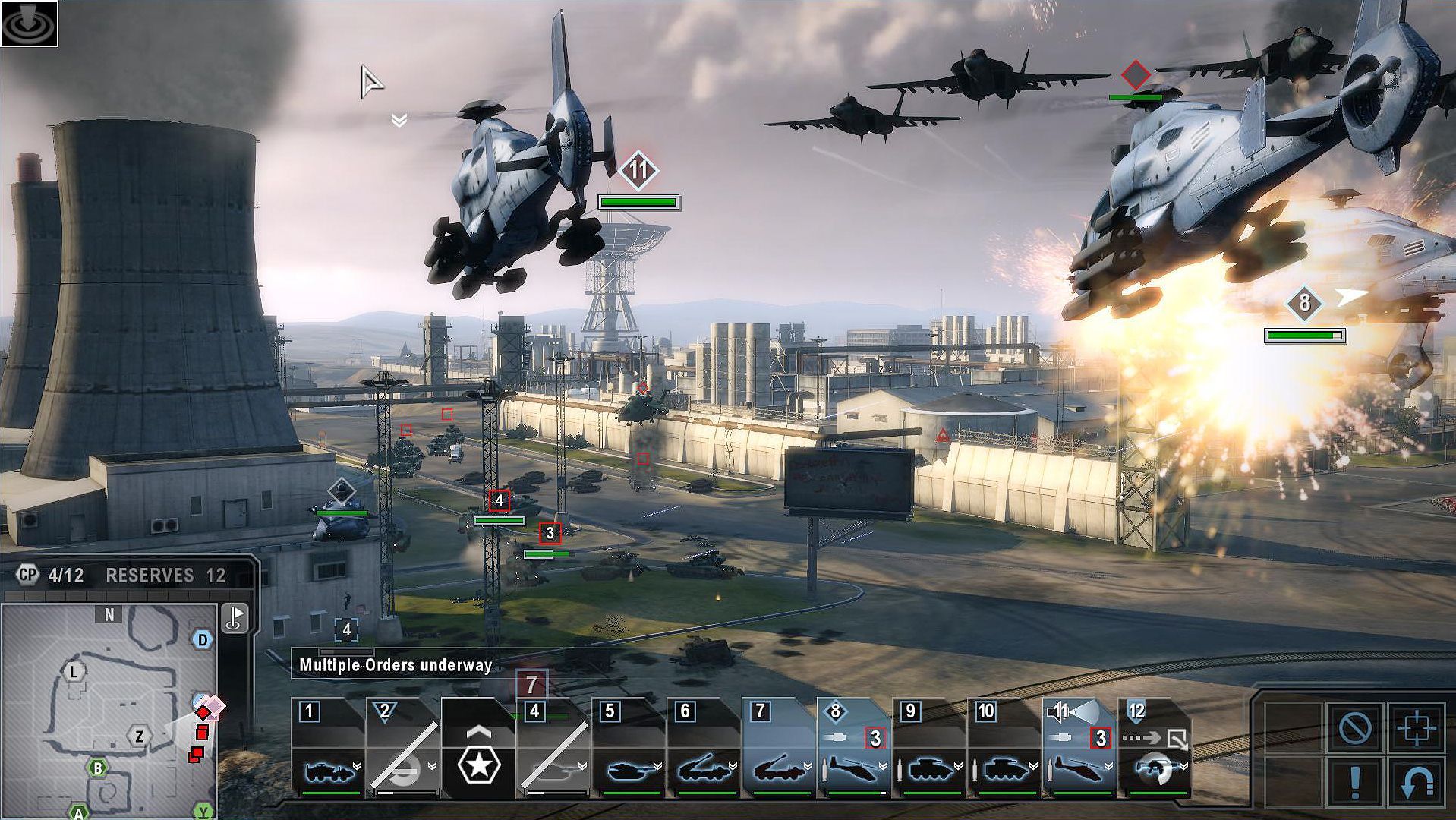 Tom Clancy's EndWar pro PS3 — tanky a vrtulníky