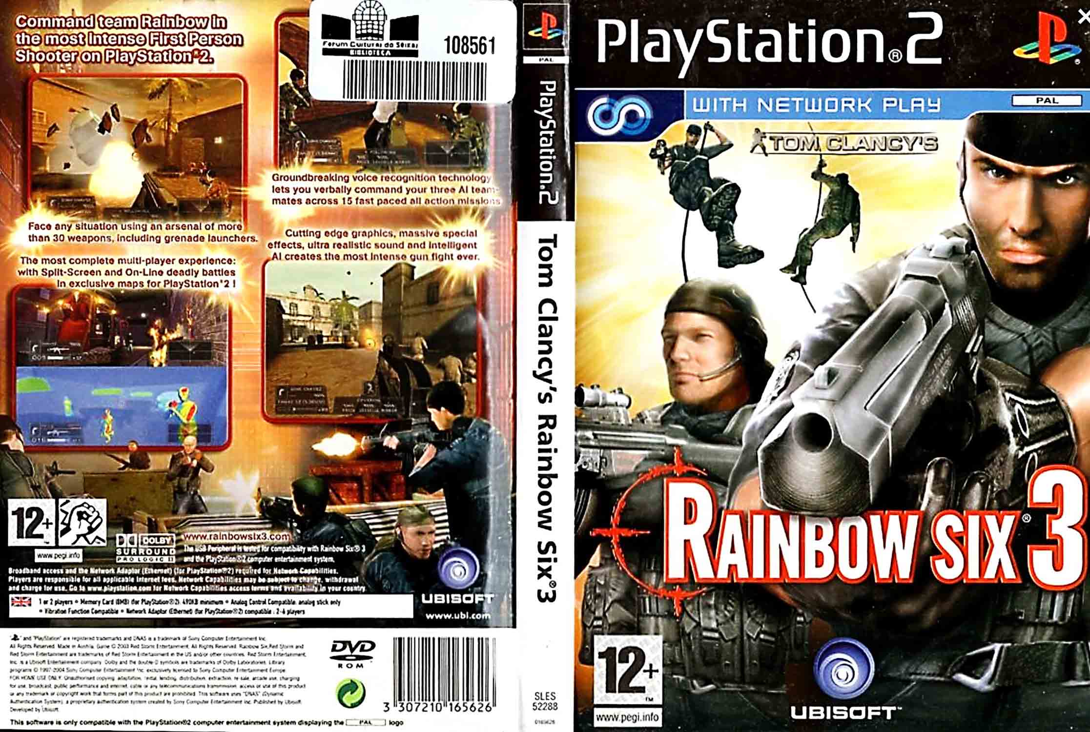 Tom Clancy's Rainbow Six 3 pro PS2 — antiteroristická akce