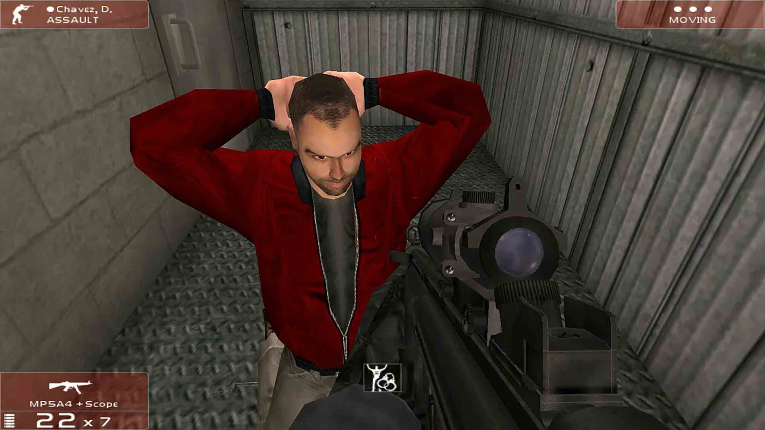 Tom Clancy's Rainbow Six 3 PS2 — co-op kampaň