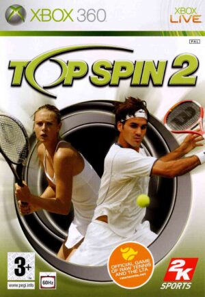 Top Spin 2 pro XBOX 360 - realistický tenisový simulátor s kariérním režimem