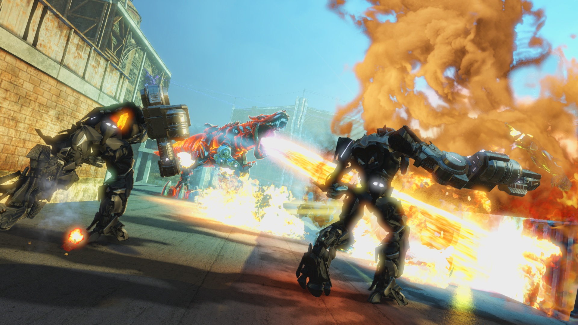 Transformers: Rise of the Dark Spark pro XBOX 360 — gameplay