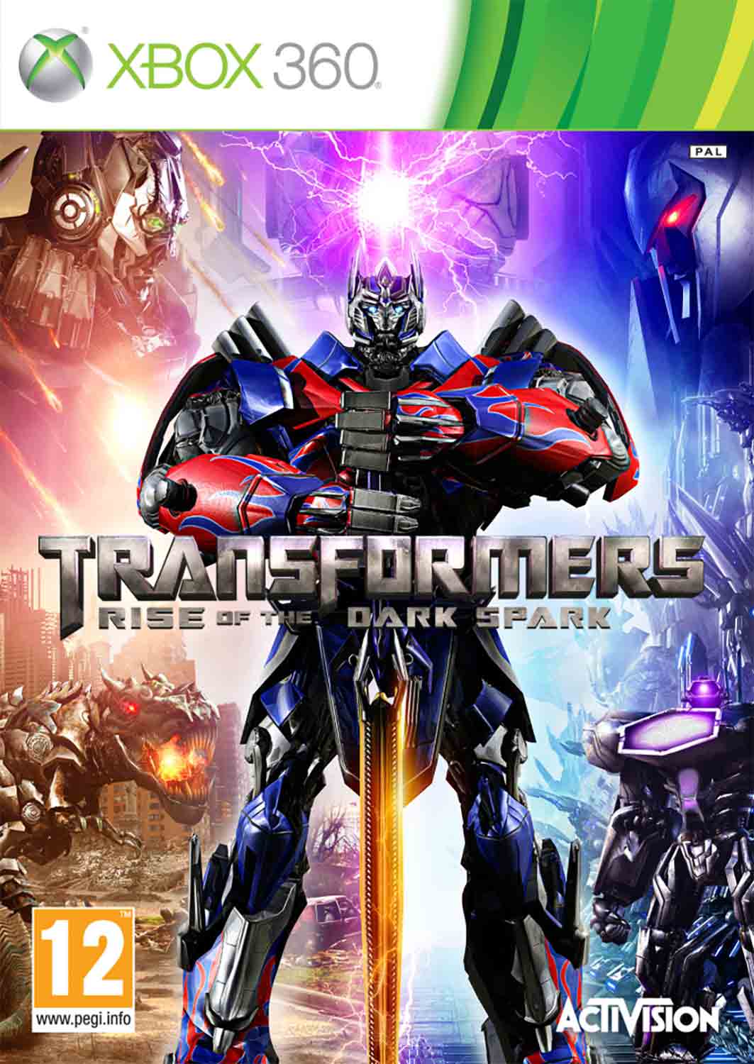 Transformers: Rise of the Dark Spark pro XBOX 360 — Optimus Prime