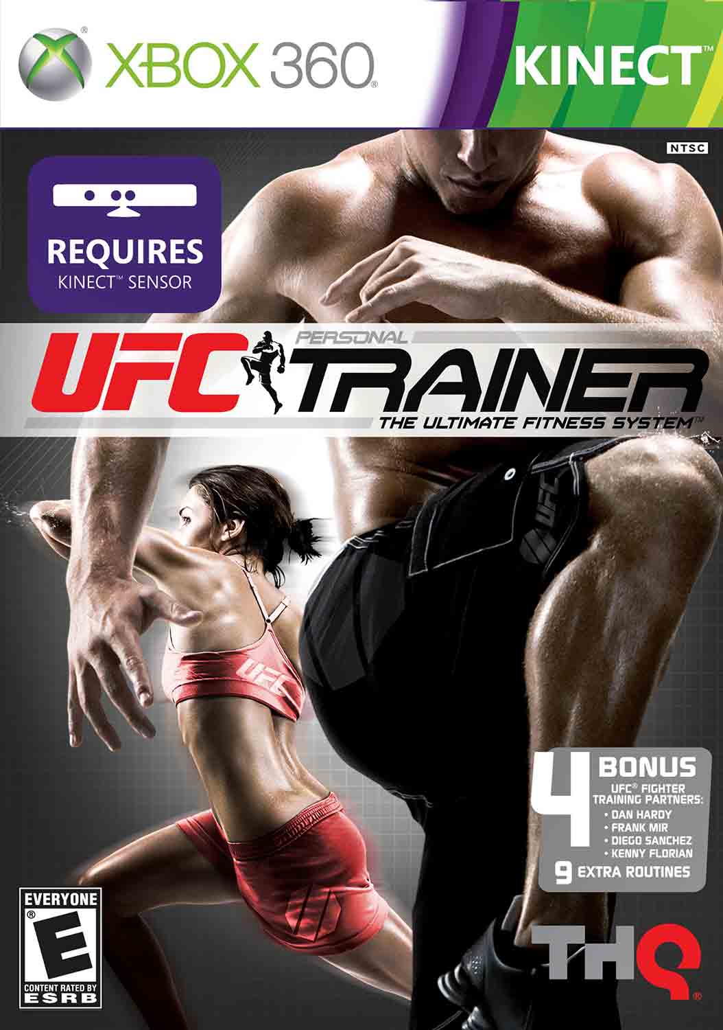 UFC Personal Trainer: The Ultimate Fitness System pro Xbox 360 — kinect