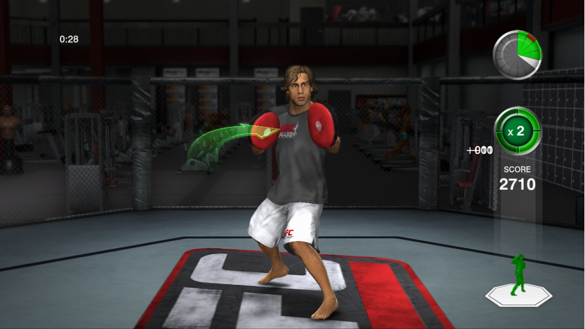 UFC Personal Trainer: The Ultimate Fitness System pro Xbox 360 — pohybová hra