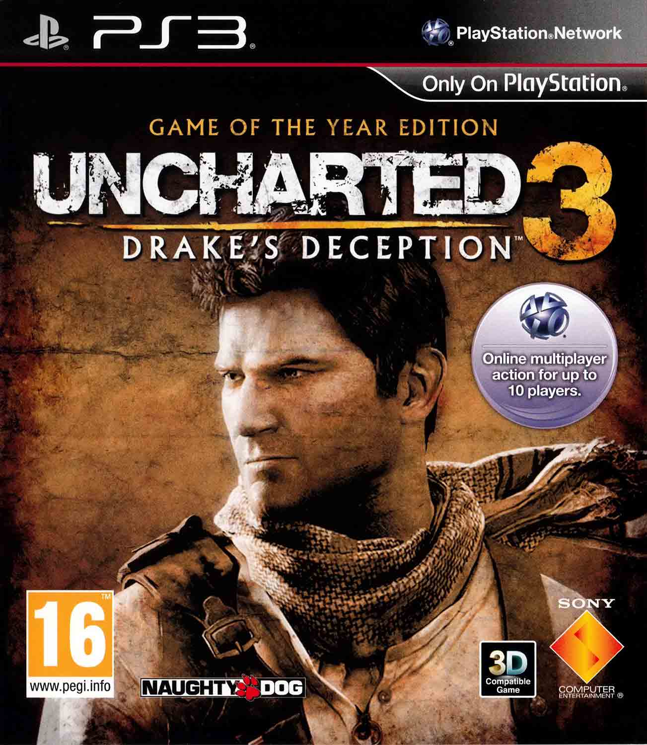 Uncharted 3: Drake's Deception pro PS3 — akční dobrodružství