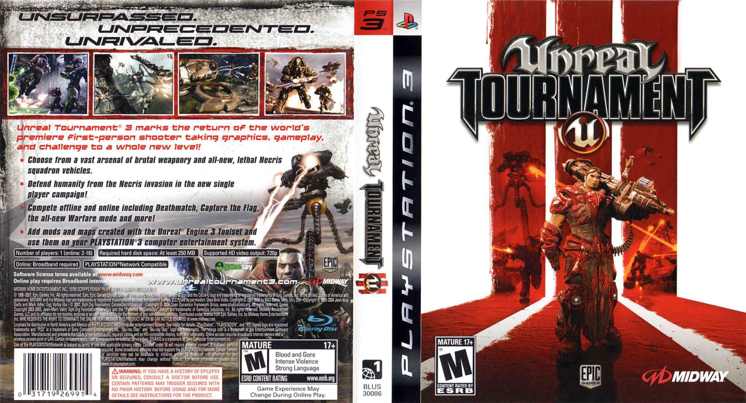 Unreal Tournament 3 pro PS3 — arena střílečka