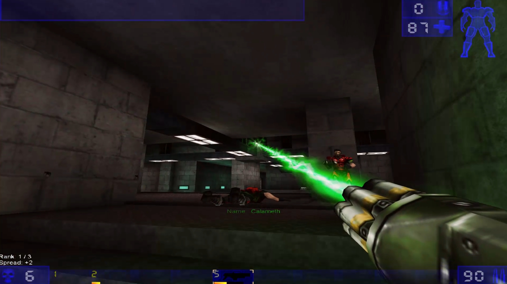 Unreal Tournament pro PS2 — multiplayer