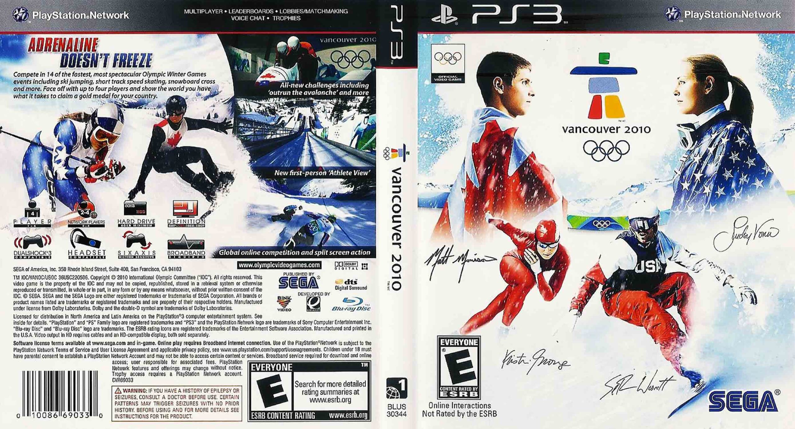 Vancouver 2010 pro PS3 — lyžování