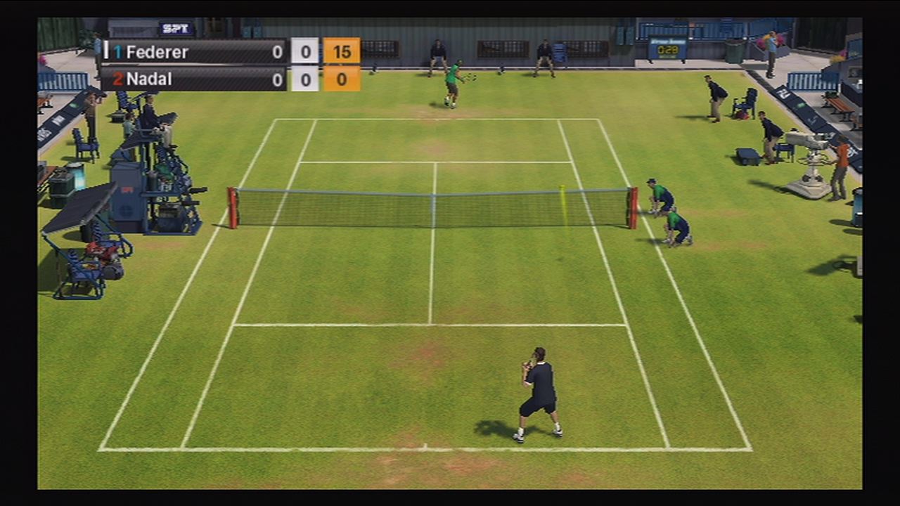 Virtua Tennis 2009 pro XBOX 360 - týmový sport herní prostředí