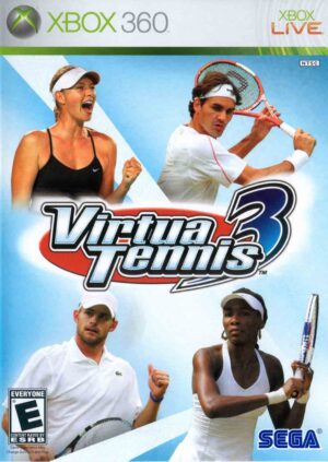 Virtua Tennis 3 pro XBOX 360 - sportovní hra obal hry