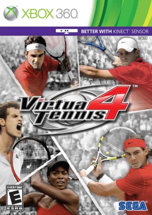 Virtua Tennis 4 pro Xbox 360 — tenis