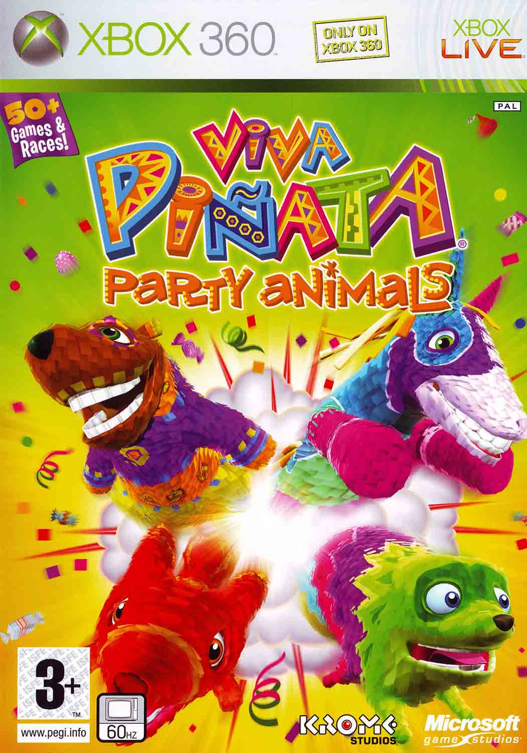 Viva Piñata: Party Animals pro Xbox 360 - párty hra s multiplayerem pro celou rodinu
