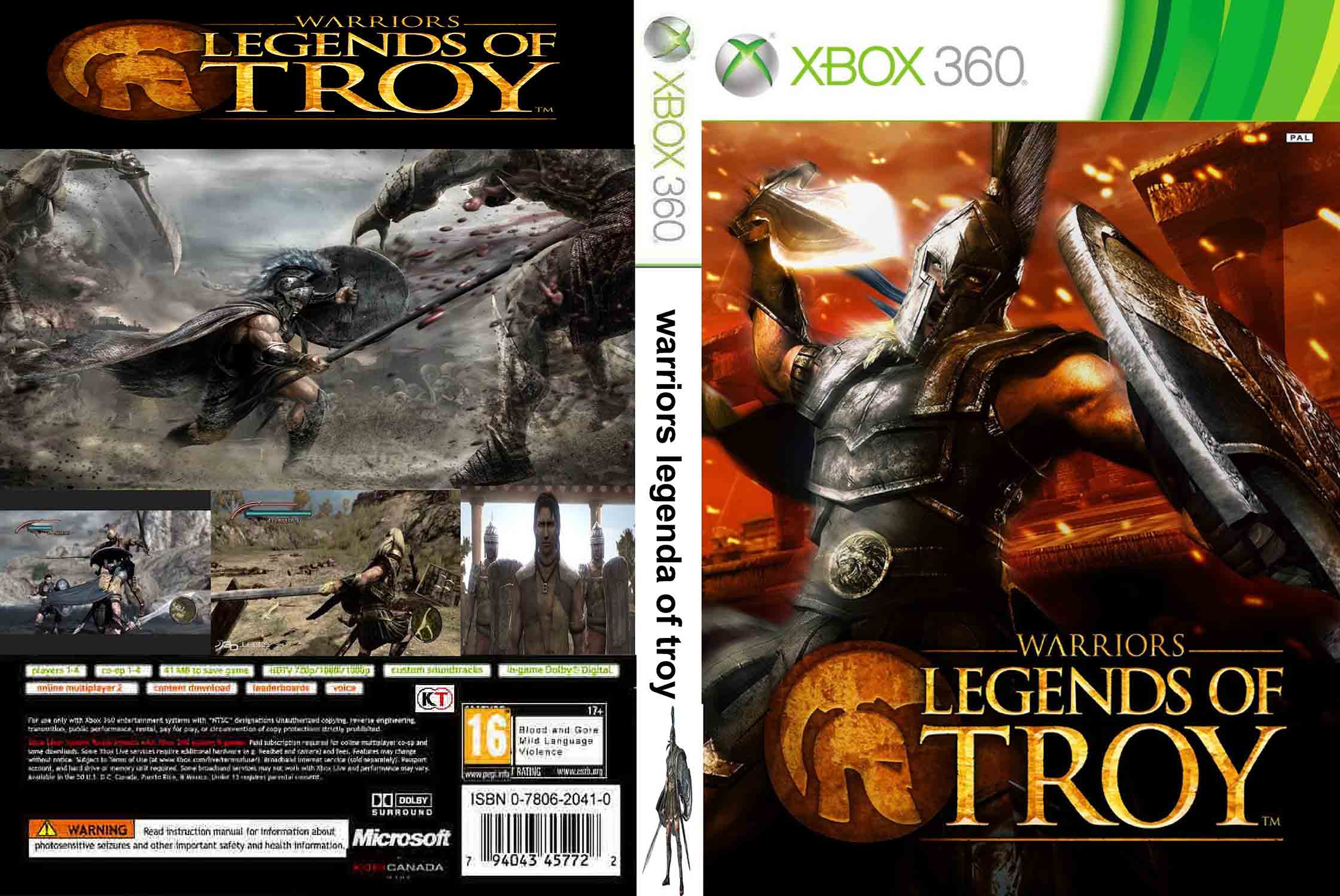 Warriors: Legends of Troy pro Xbox 360 — antická bojovka