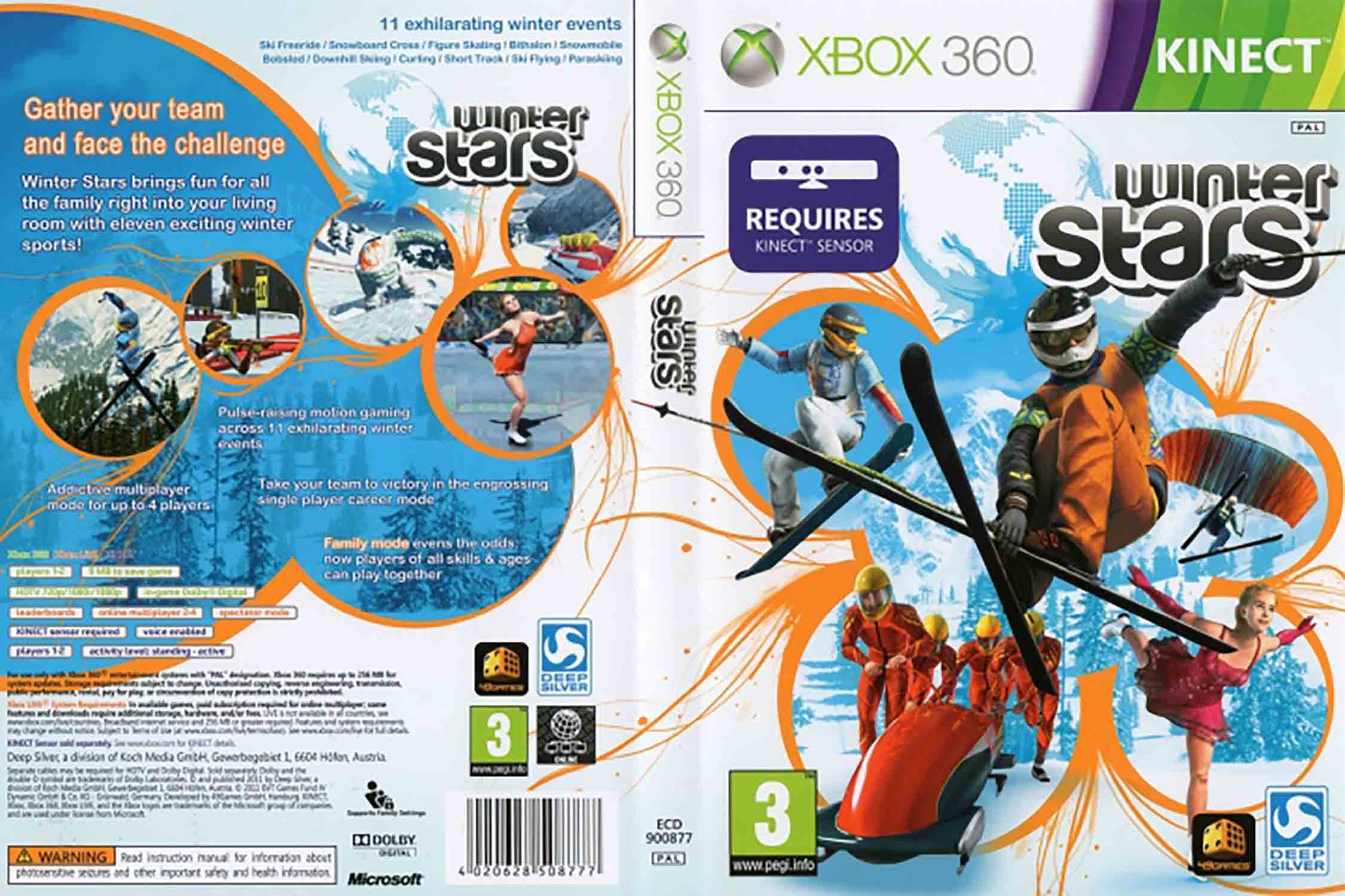 Winter Stars pro Xbox 360 — kinect
