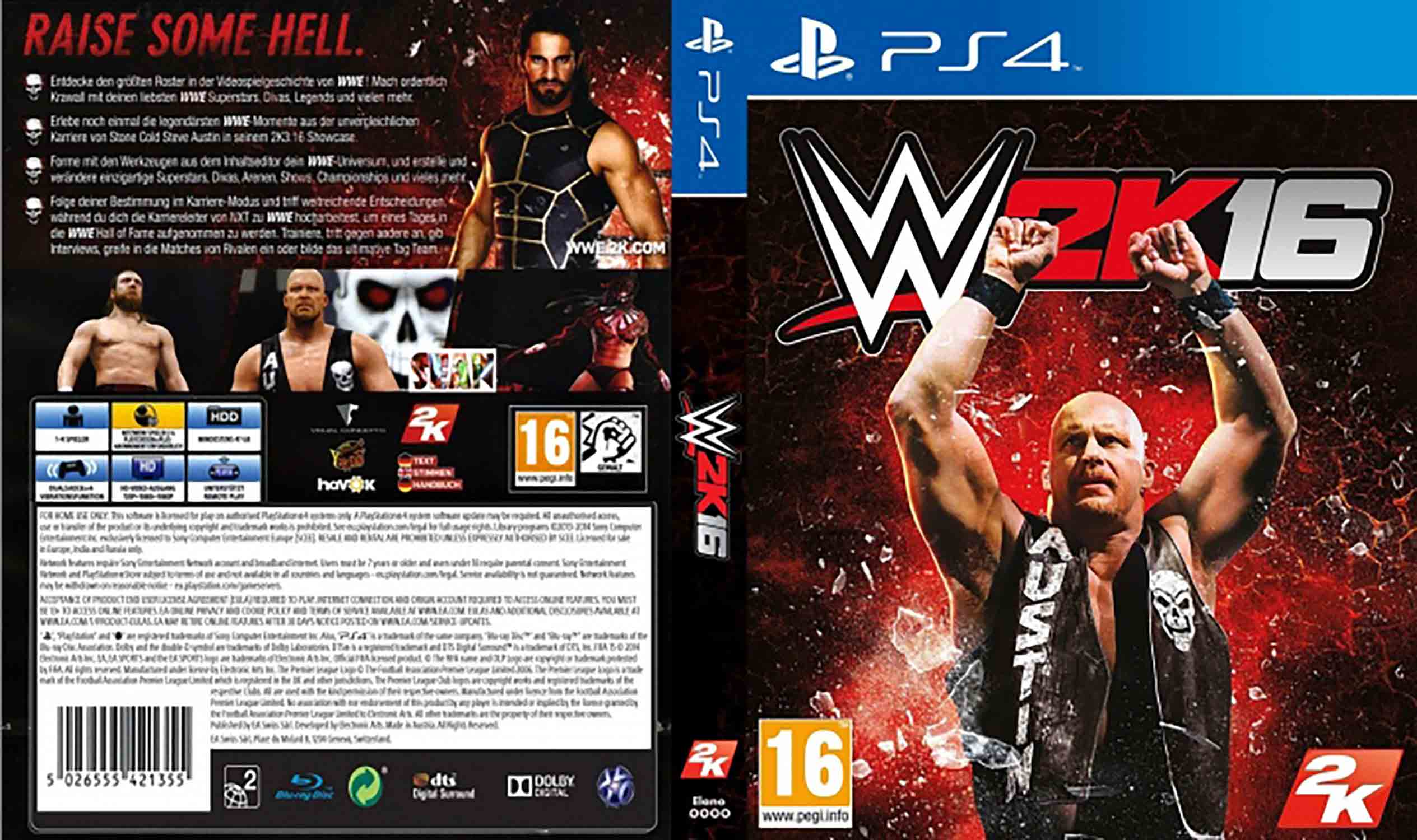 WWE 2K16 pro PS4 — kariérní mód