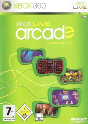 Xbox Live Arcade Compilation Disc pro Xbox 360 - arkádové hry kompilační disk s Pac-Man Championship Edition