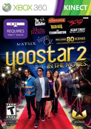 Yoostar 2: In the Movies pro XBOX 360 - pohybová hra obal hry