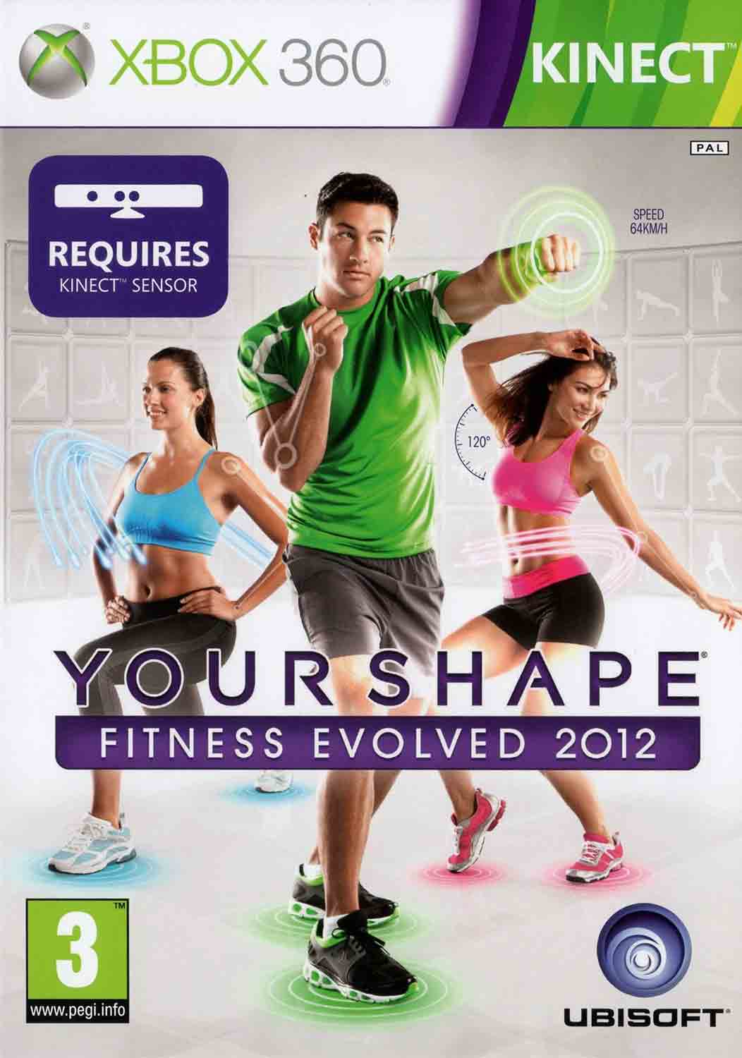 Your Shape Fitness Evolved 2012 pro Xbox 360 — kinect
