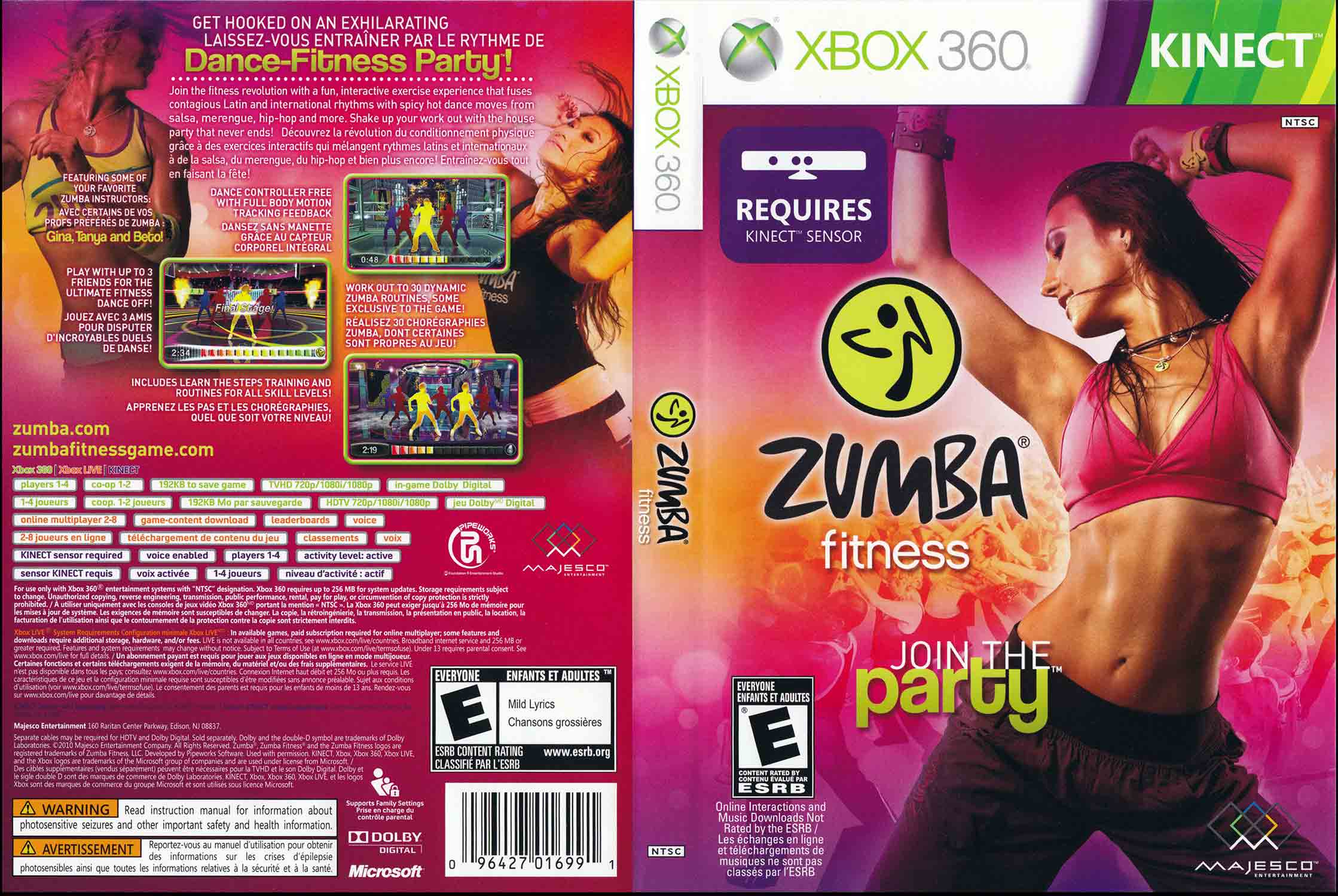 Zumba Fitness: Join the Party pro Xbox 360 — tanec