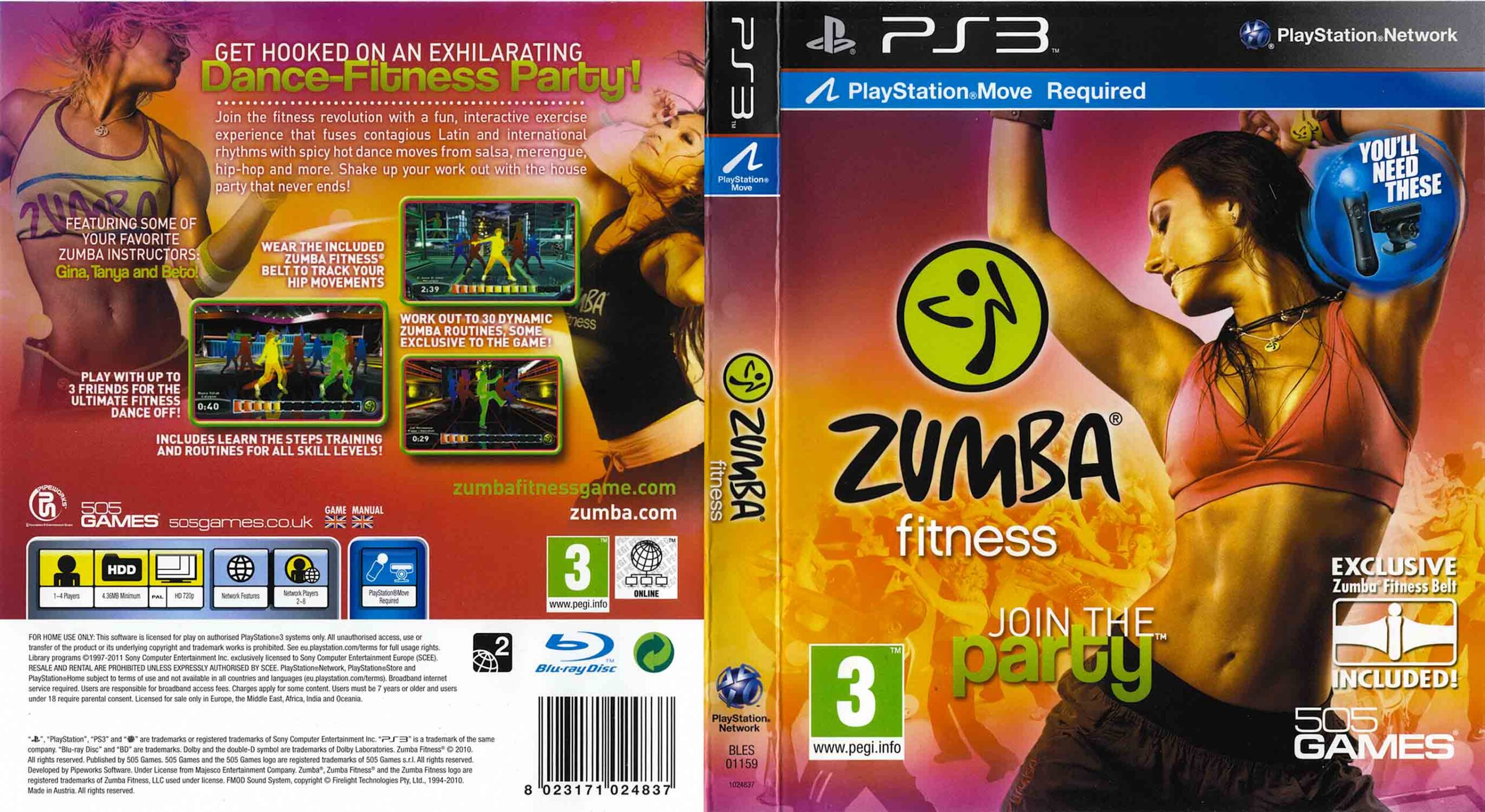 Zumba Fitness pro PS3 — fitness Move